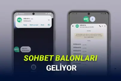 WhatsApp'a Çok İşinize Yarayacak Messenger Benzeri Sohbet Balonları Geliyor