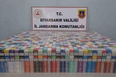 40 bin paket kaçak sigara ele geçirildi