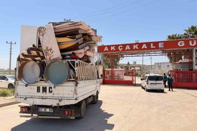 Akçakale Gümrük Kapısı’ndan sivil geçişler başladı