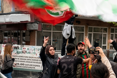 Amedsporlular kendisine kalkan oldu