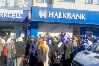 Bu da Şanlıurfa’da ‘sosyal yardım’ kuyruğu