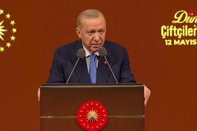 Cumhurbaşkanı Erdoğan'dan çiftçilere müjde
