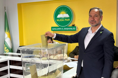 HÜDA Par Haliliye'de yeni başkan belli oldu