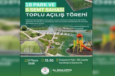 Karaköprü’de Toplu Açılış Töreni Düzenlenecek