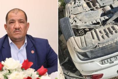 MHP ilçe başkanı kaza geçirdi