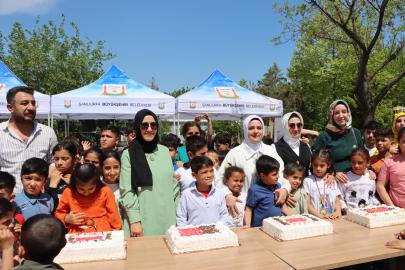 Minik kalpler şenlikte doyasıya eğlendi
