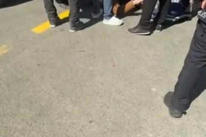 otomobil ile motosiklet çarpıştı: 1 yaralı