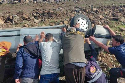 Şanlıurfa-Diyarbakır yolunda kaza: 1 yaralı