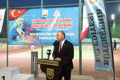Şanlıurfa’da 19 mayıs tenis turnuvası coşkuyla tamamlandı