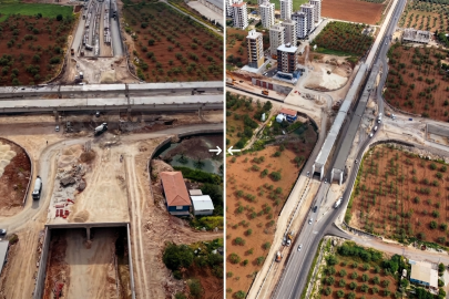 Şanlıurfa'da 3 katlı kavşak projesi sona yaklaşıyor