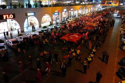 Şanlıurfa'da coşkulu fener alayı