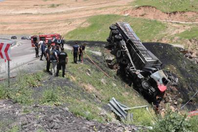 Şanlıurfalı sürücü TIR'da yanarak can verdi